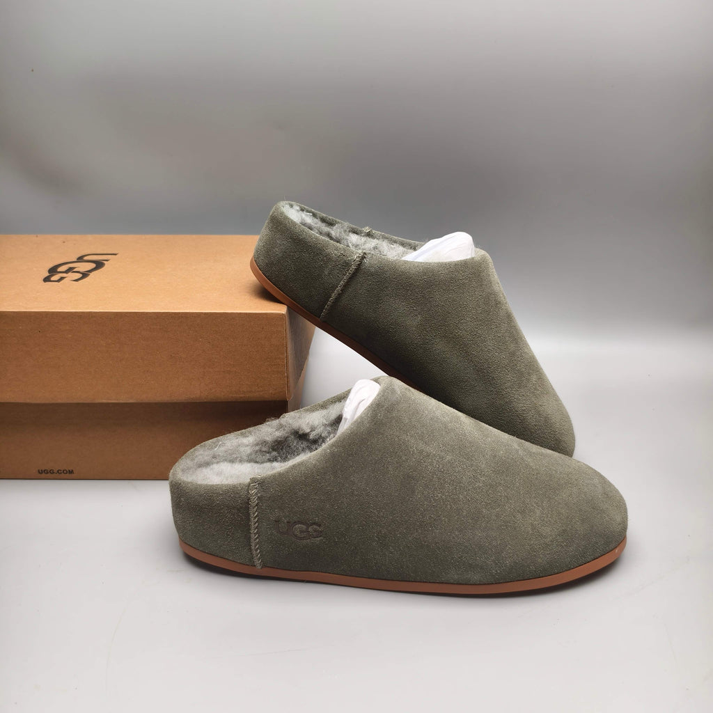 Green Slip-On Casual Home Shoes – In Stock