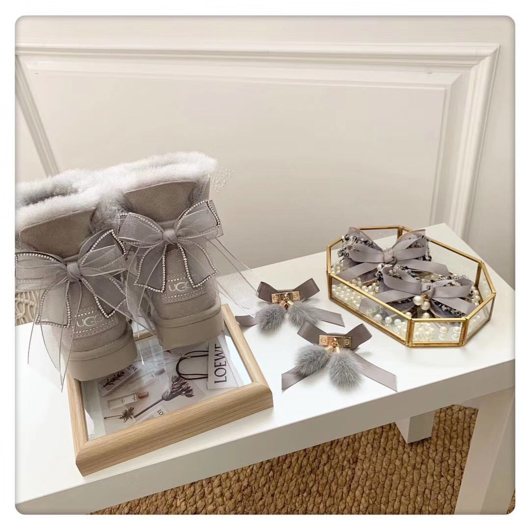 Diamond Grey 3-in-1 Convertible Snow Boots