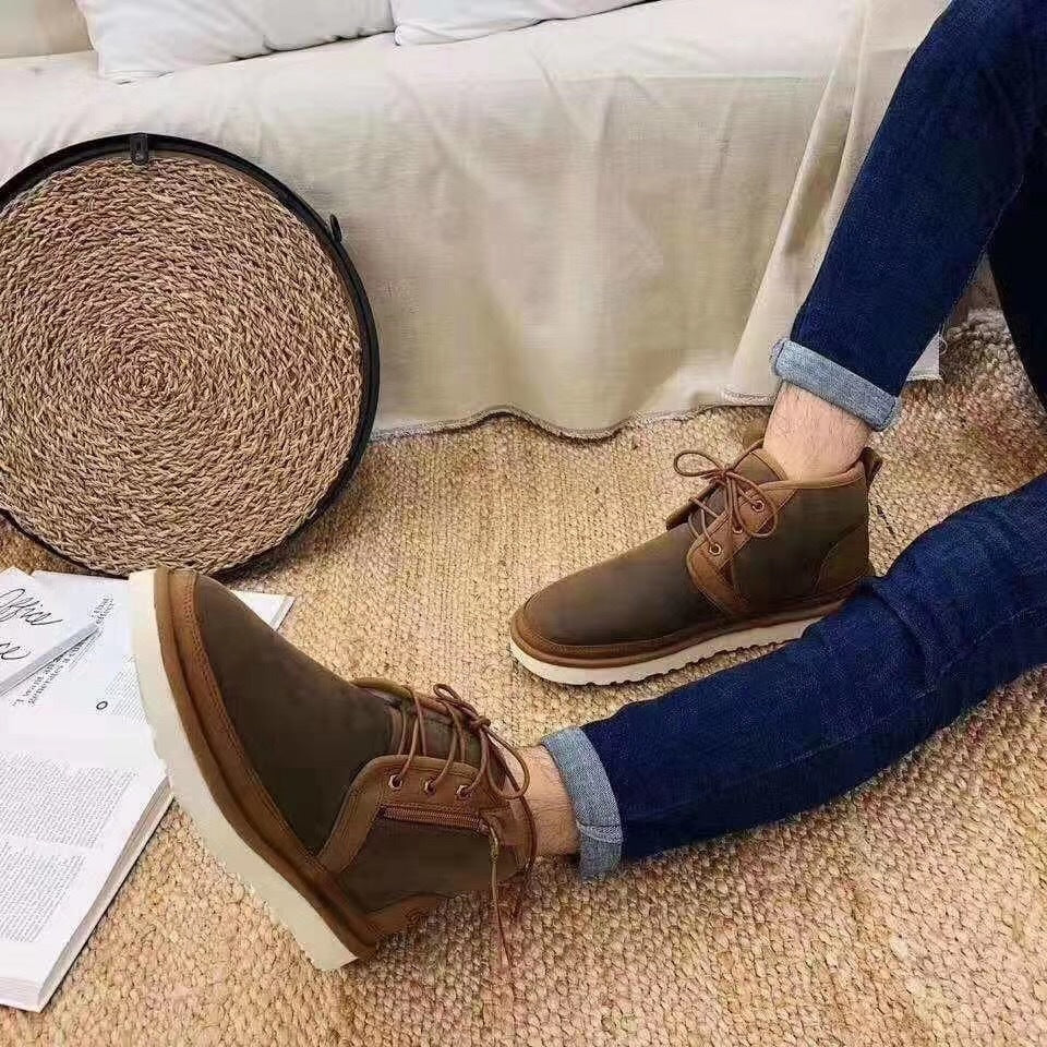 Chestnut Neum Zip-Up Sneakers – New Upgraded Edition