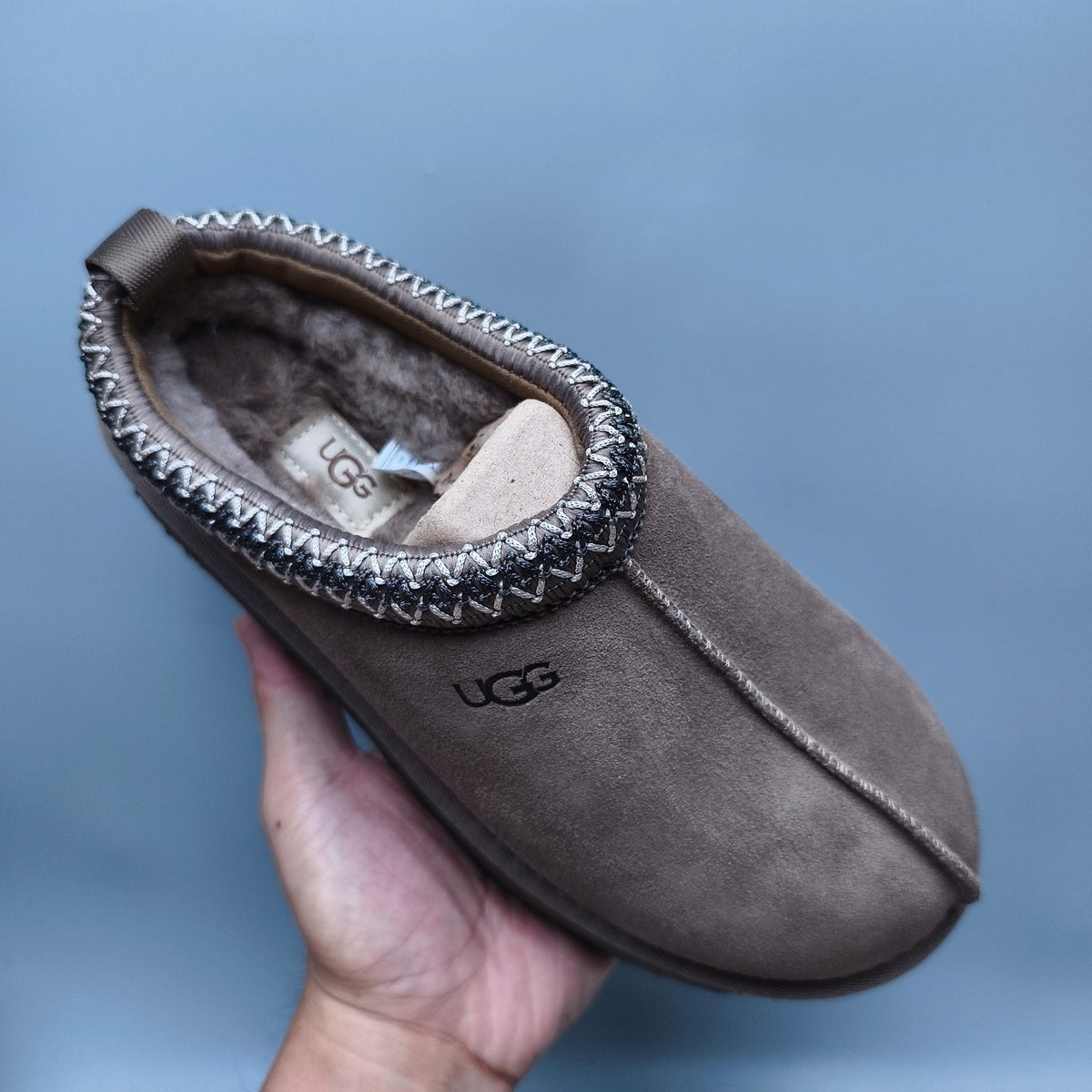 Walnut Brown Ethnic Style Chunky Sole Casual Shoes – In Stock