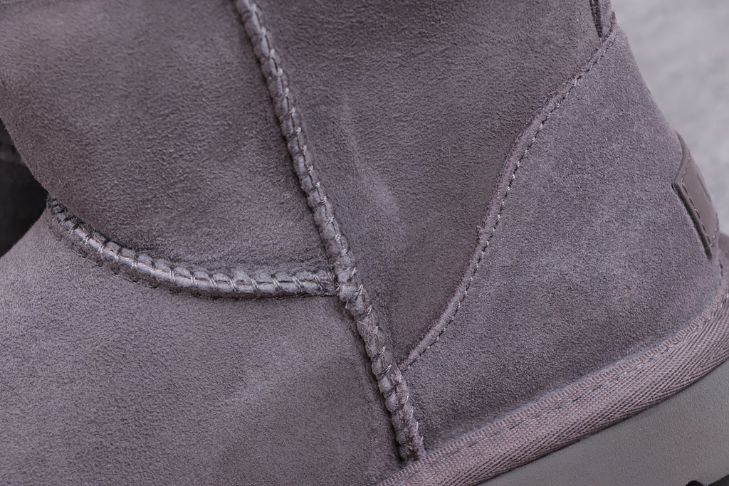 Grey Classic Mini II Short Boots 2.0 – In Stock
