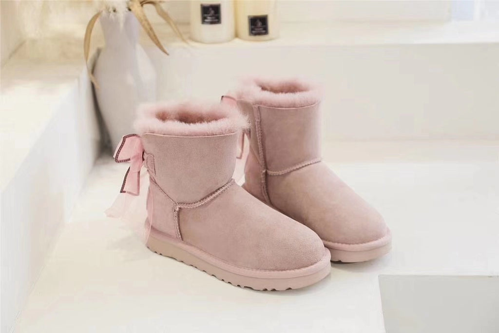 Dusk Pink 3-in-1 Convertible Snow Boots
