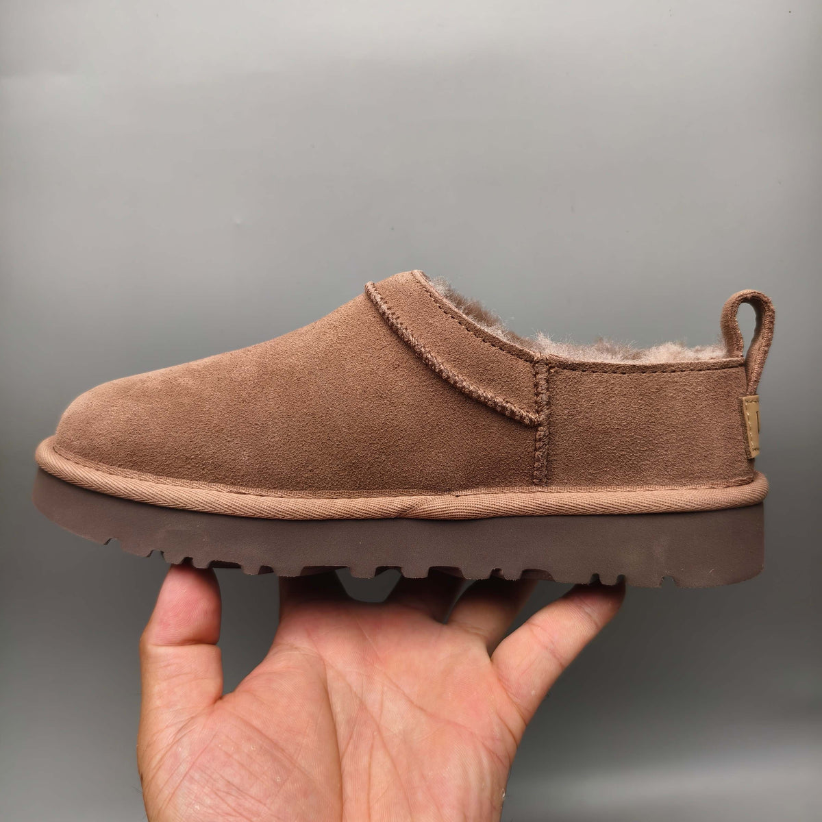 Mauve Pink Women’s Classic Slip-On Shoes – In Stock