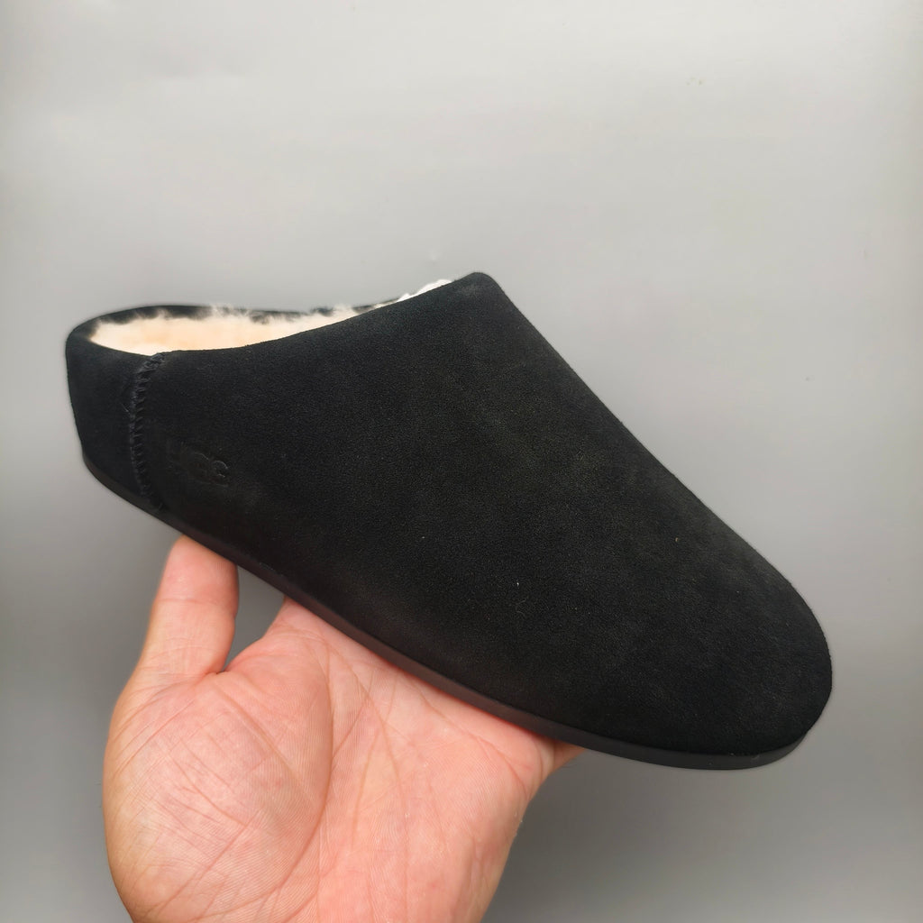 Black Slip-On Casual Home Shoes – In Stock