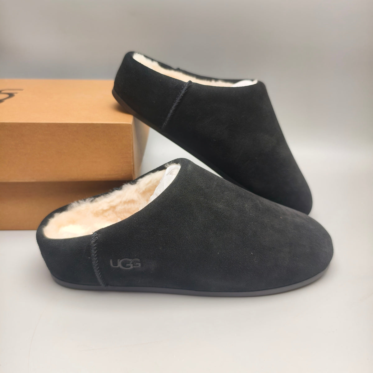 Black Slip-On Casual Home Shoes – In Stock