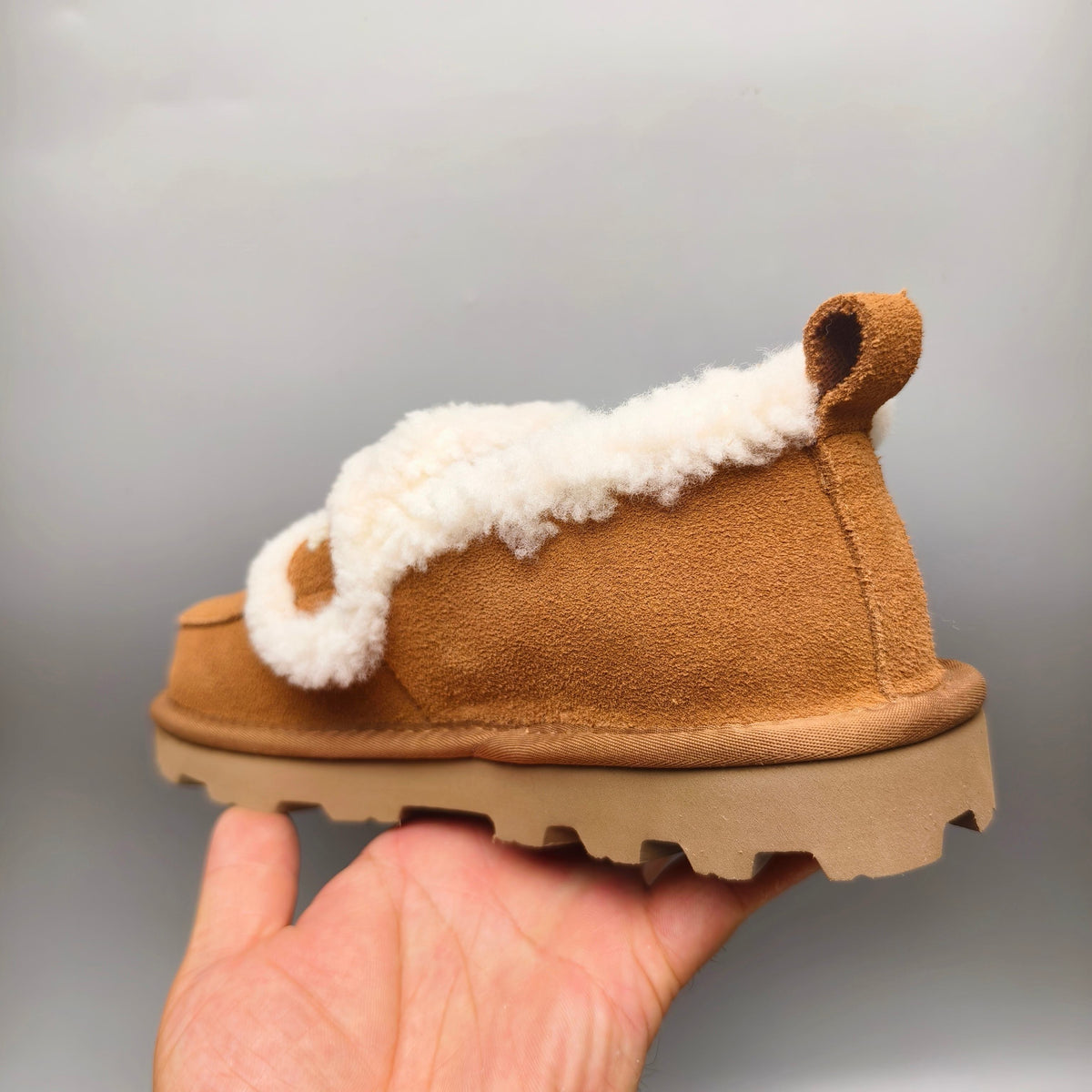 Chestnut Full-Coverage Big Logo Casual Shoes – In Stock