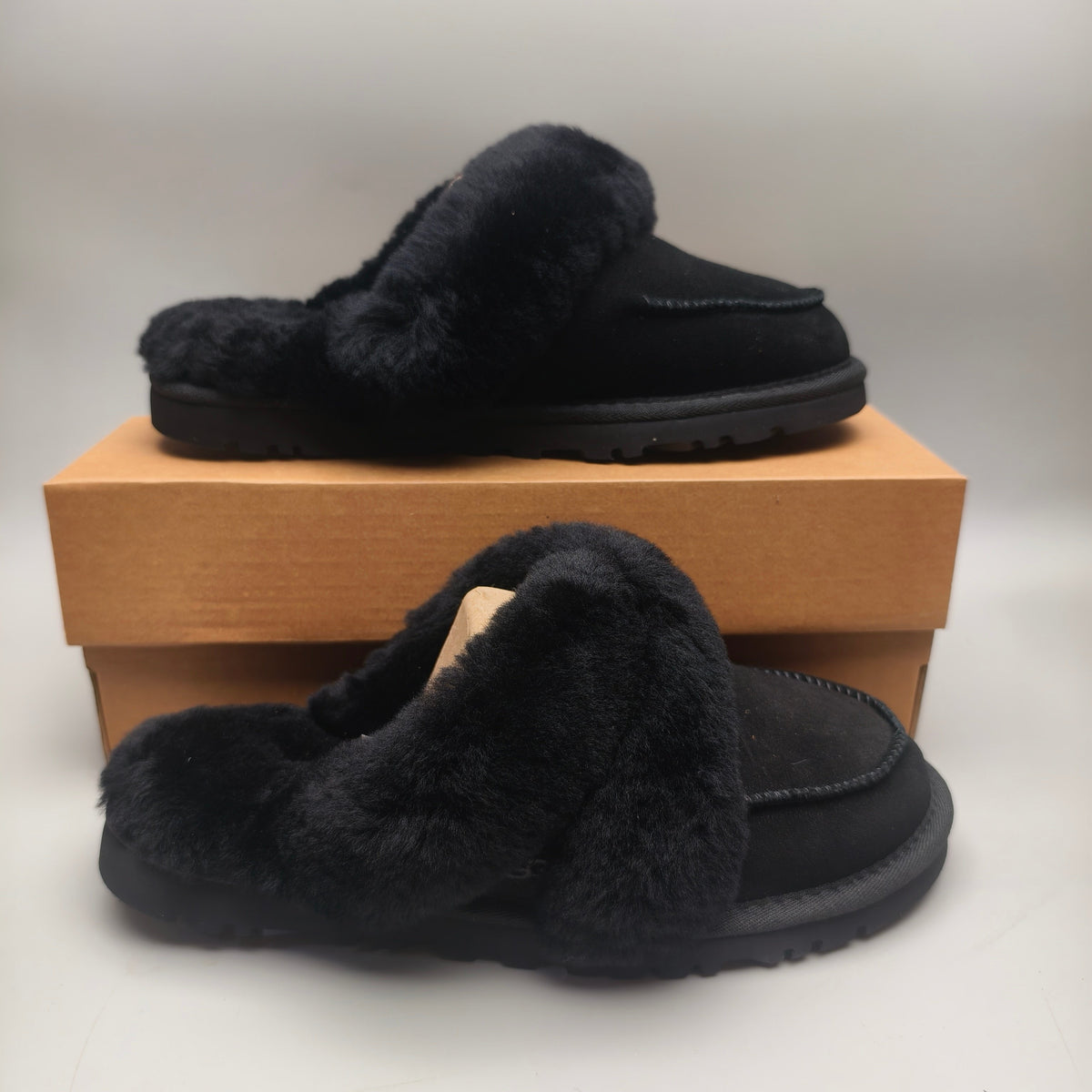Black Casual Home Slippers – In Stock