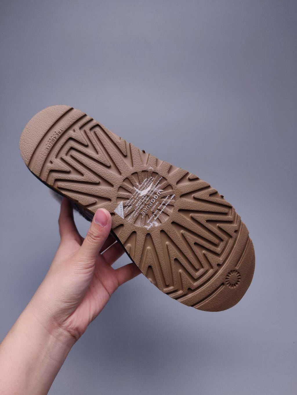 Grey Dior-Style Textile Pattern Boots – In Stock