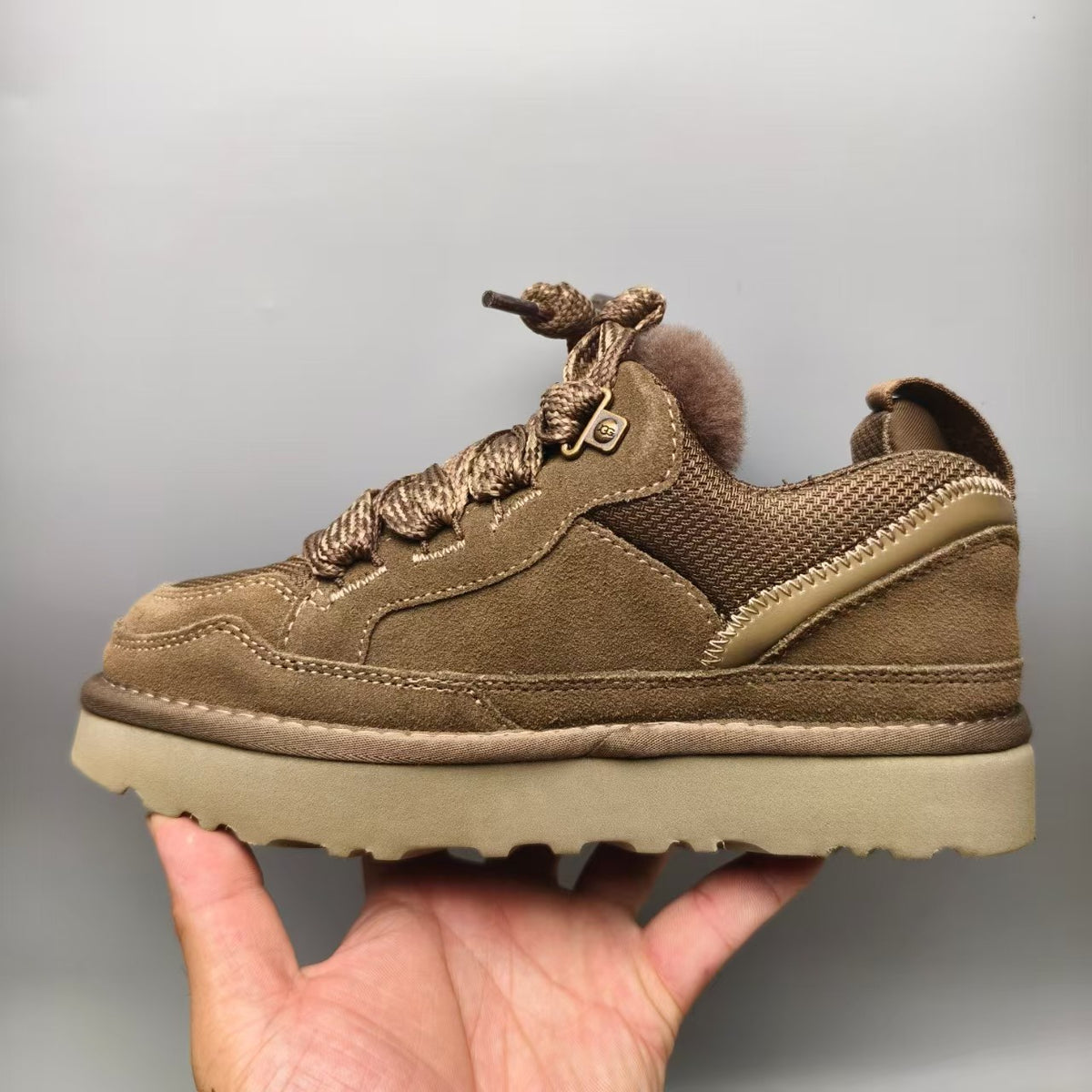 Walnut Couples Mesh Sport Casual Sneakers – In Stock