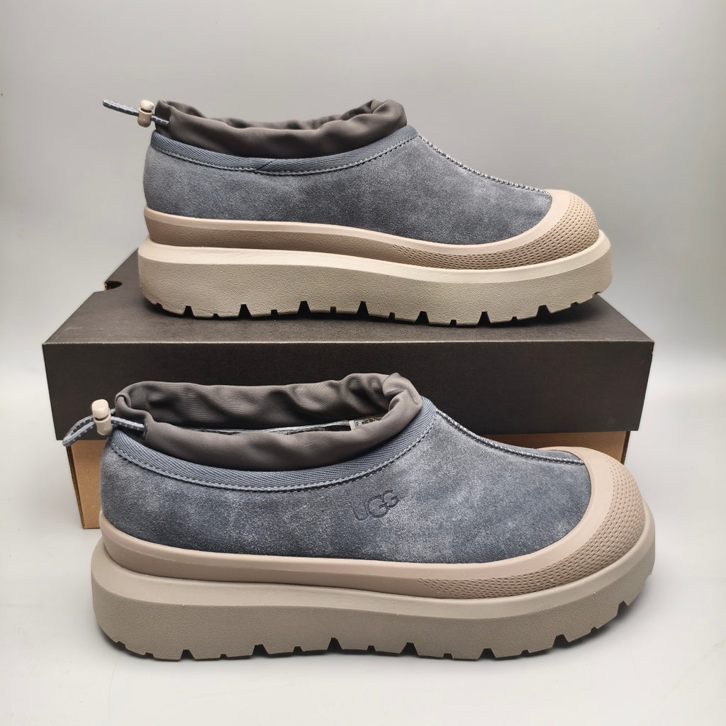 Dark Grey Slip-On Casual Streetwear Sneakers – In Stock