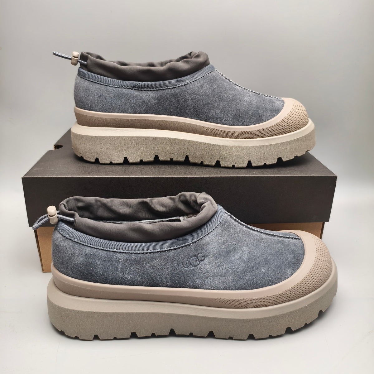 Dark Grey Slip-On Casual Streetwear Sneakers – In Stock