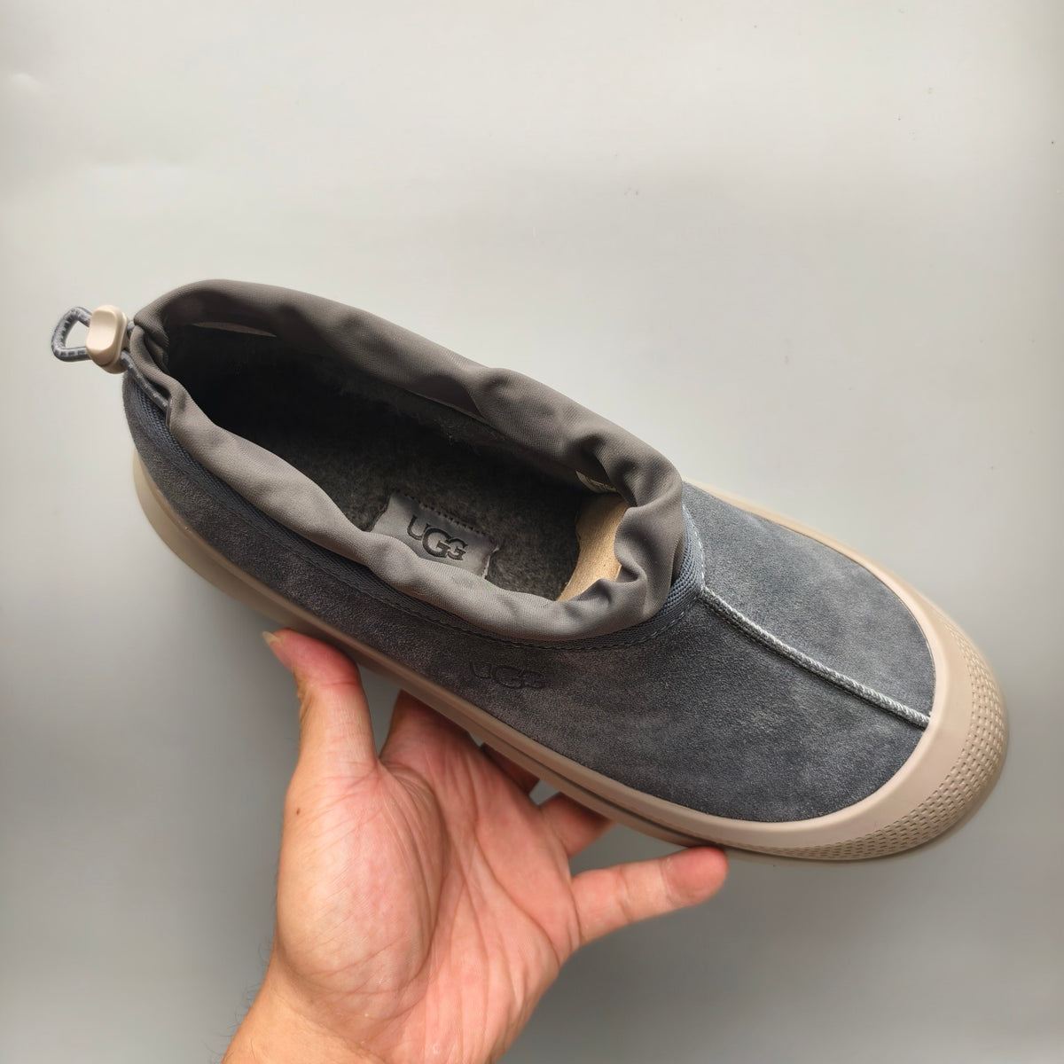 Dark Grey Slip-On Casual Streetwear Sneakers – In Stock