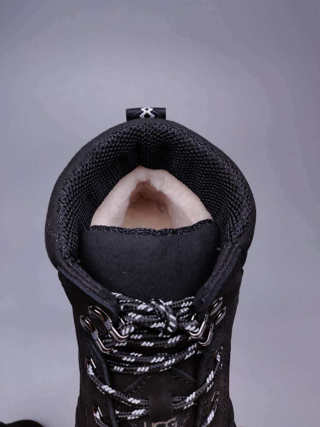 Black Men’s Casual Lace-Up Shoes – In Stock