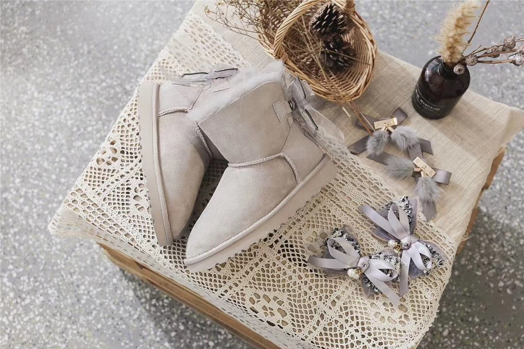 Diamond Grey 3-in-1 Convertible Snow Boots