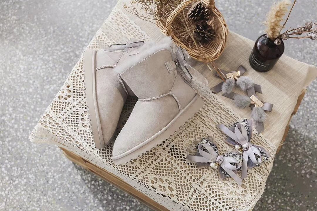 Diamond Grey 3-in-1 Convertible Snow Boots