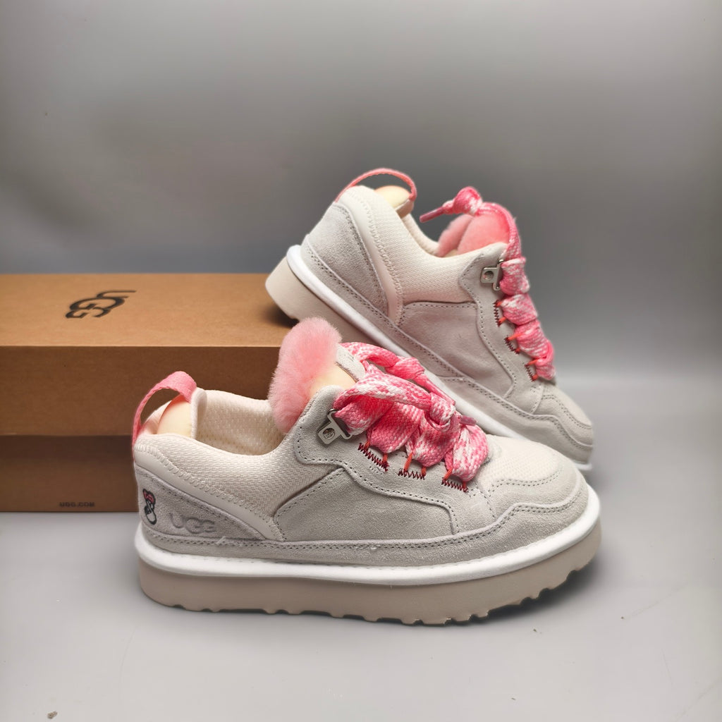 White Couples Mesh Sport Casual Sneakers – In Stock