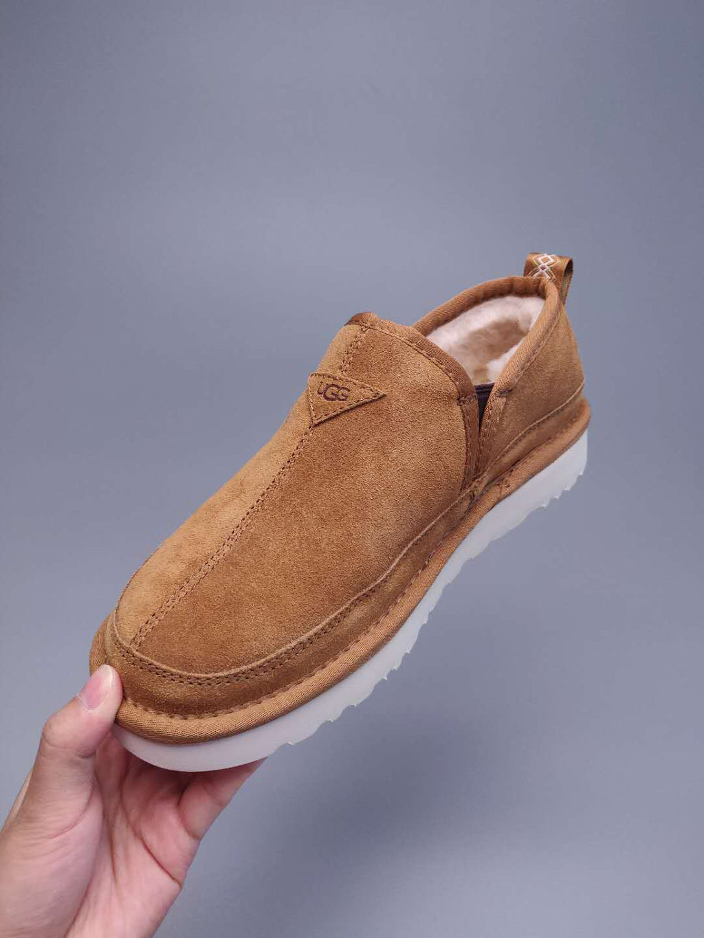 Chestnut Men’s Slip-On Low-Top Sneakers – In Stock