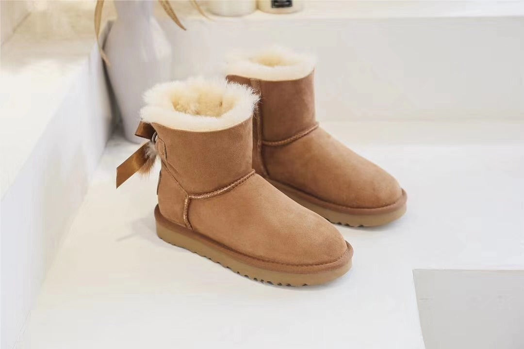 Chestnut Brown 3-in-1 Convertible Snow Boots