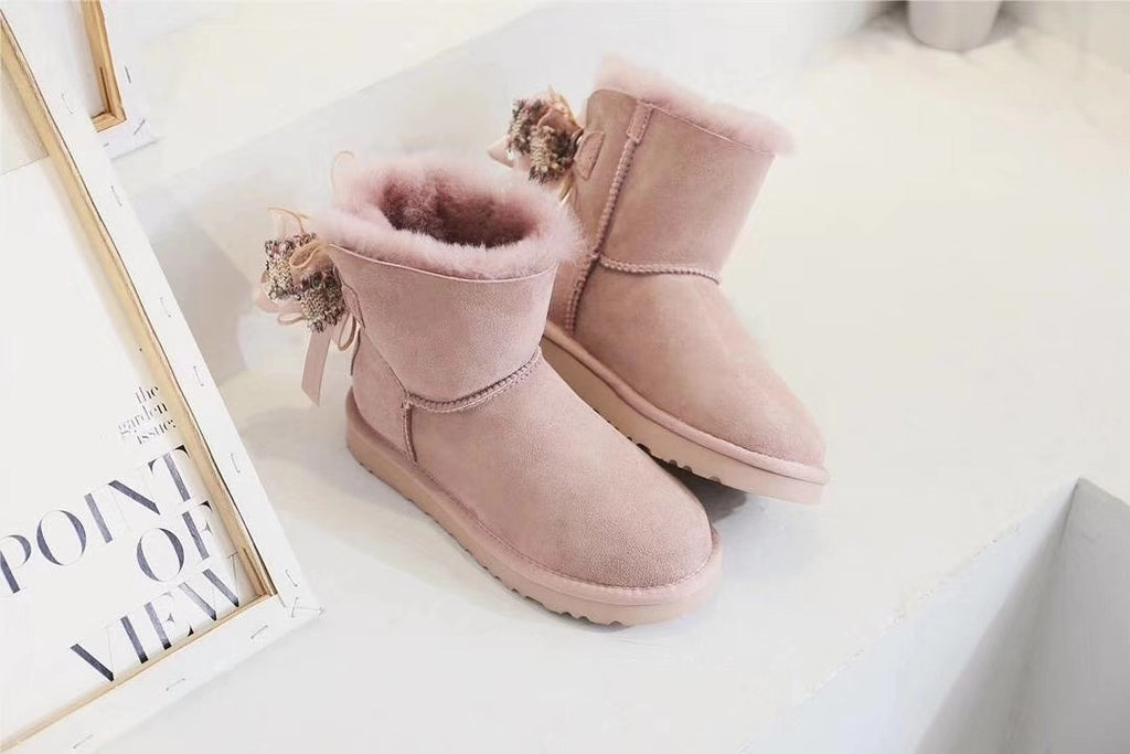 Dusk Pink 3-in-1 Convertible Snow Boots