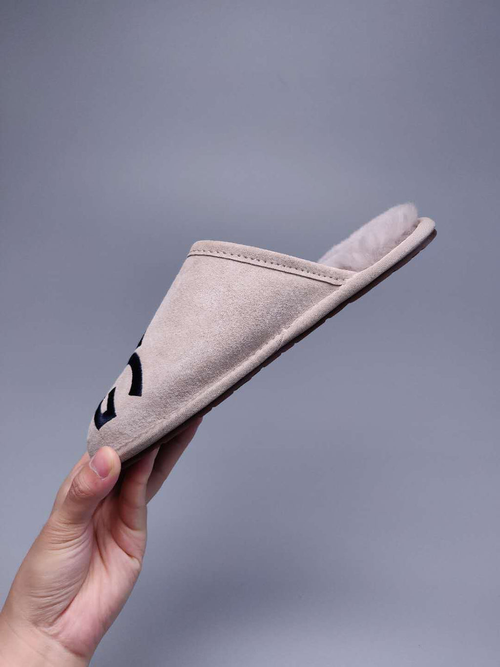 Grey G-Style Indoor Slippers – In Stock