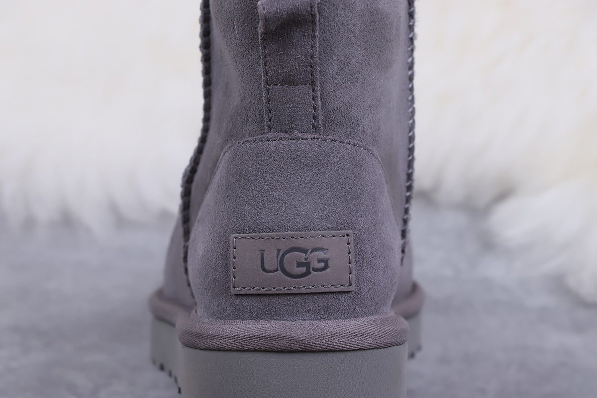 Grey Classic Mini II Short Boots 2.0 – In Stock