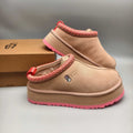 Pink Ethnic Style Chunky Sole Casual Shoes – In Stock