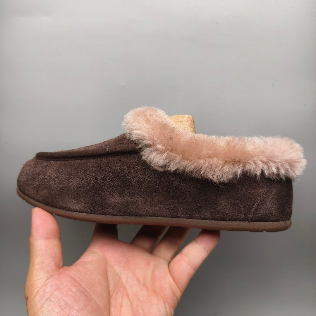 Chocolate Slip-On Casual Home Loafers – In Stock