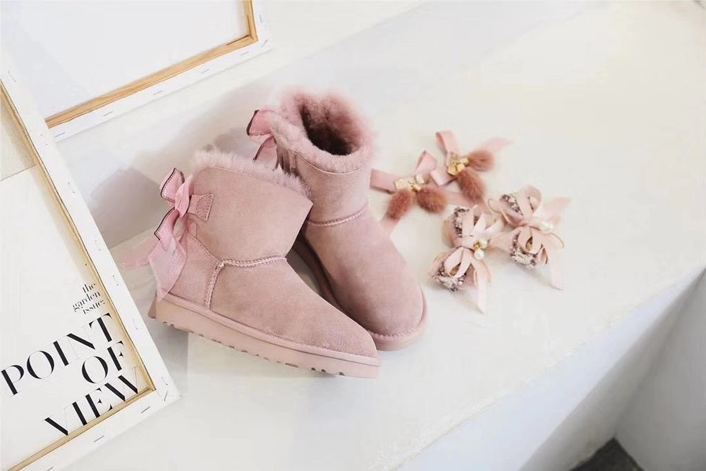 Dusk Pink 3-in-1 Convertible Snow Boots
