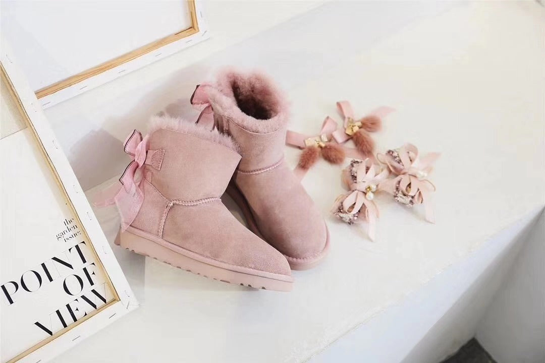 Dusk Pink 3-in-1 Convertible Snow Boots