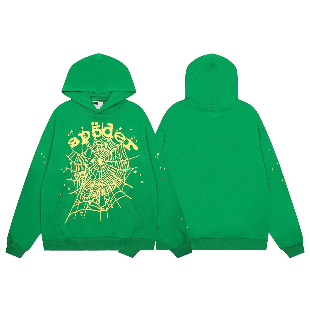 Sp5der Spiderweb Star Graphic Hoodie & Sweatpants Set